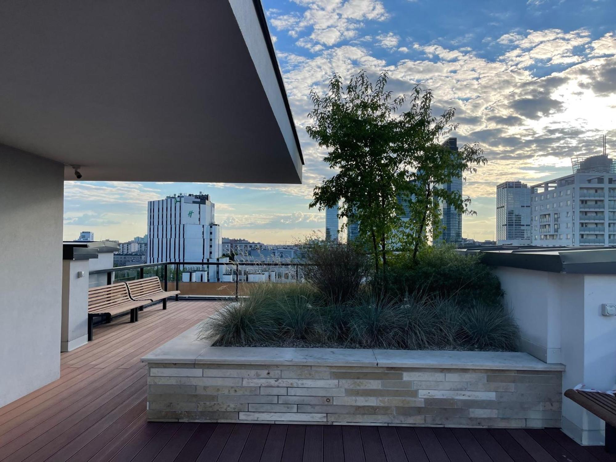 Sienna 65 - Taras Na Dachu Z Panorama 360 Na Warszawe -Roof Terrace With A Beautiful View - Prywatny Balkon - Private Balcony - Better Rental Warszawa Eksteriør billede